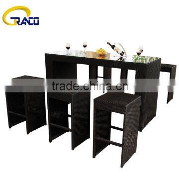 Outdoor furniture rattan furniture set