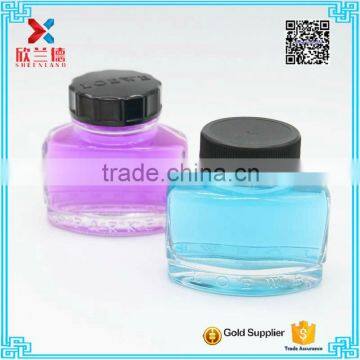 2016 Free sample 50ml refill glass Ink bottle with black plastic cap                        
                                                Quality Choice