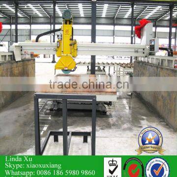 bridge cutting machine with tilting head granite marble limestone stone cutting machine