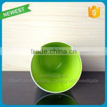 Colorful Glass Juice Cup Kids Favor Two Color Glass Juice Cups photo-3