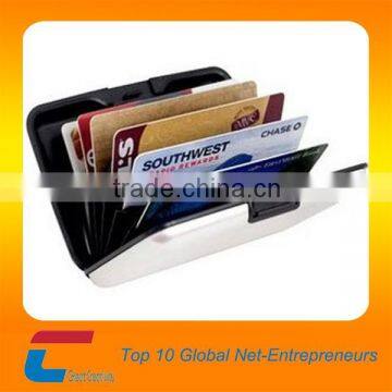 Aluminum Material stainless steel credit card holder , aluminum card holder