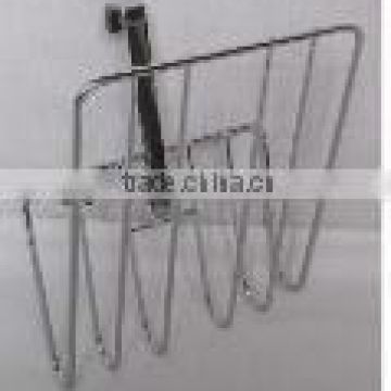 Over tank wire magazine rack