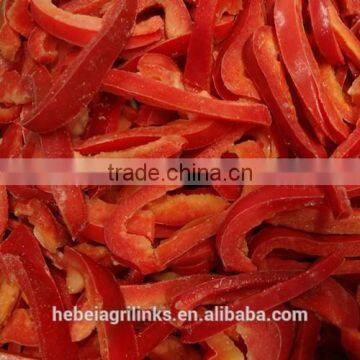 IQF red pepper strips