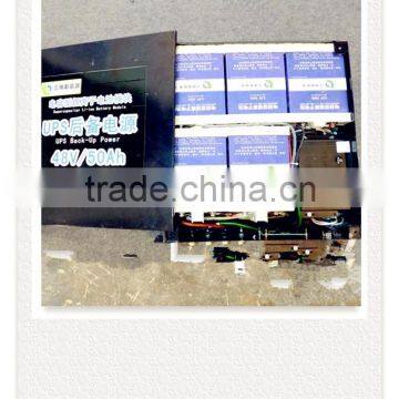 China supplier 48v50ah lifepo4 battery pack for ups