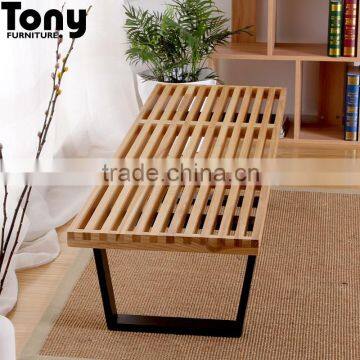 Classic Wood Living Furniture Wooden Stool photo-2