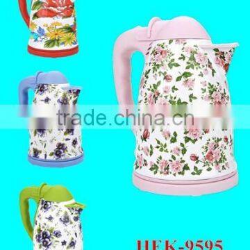 enamel housing material electric kettle, CE, LFGB, GS, ROHS, LVD