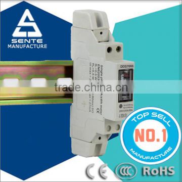 Factory price DDS7666 type electronic single phase watt-hour energy meter with RS485 digital panel meter                        
                                                Quality Choice