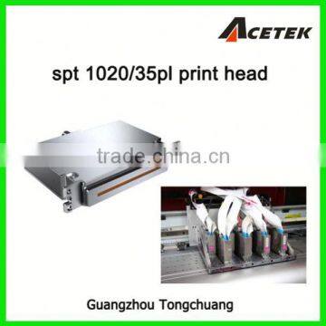 inkjet printer spt 1020/35pl print head for infiniti printer