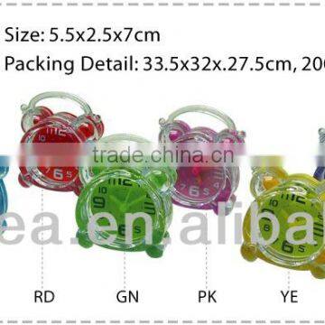 Mini Desk Clock, Pastic Table Alarm Clock Bedside Clock, Children Clock photo-4