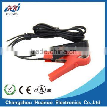 Alligator clip with cable