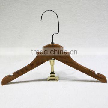 Laminated fashion wooden hanger for wholesale clothes