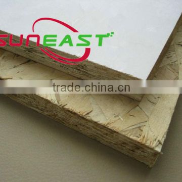 White melamine osb laminate board,cheap OSB board, osb for furniture