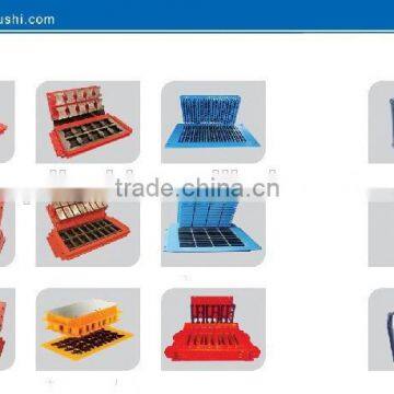 China mainland long life concrete cement block making machine mould