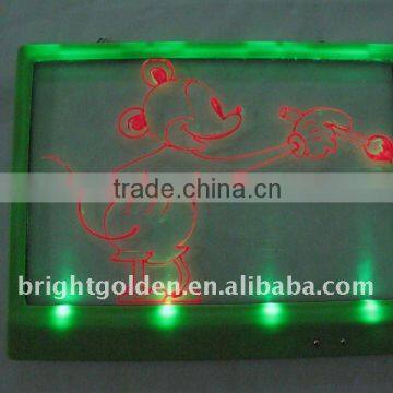 Magic led glow board for flashing toys chilredn promotion