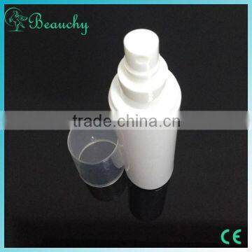 2014 china hot sale Cylindrical transparent PET spray bottle cosmetic packaging