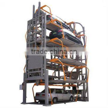 Vertical rotary car stacker parking system