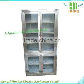 Easy use stainless steel storage cabinet Four Doors instrument cabinet