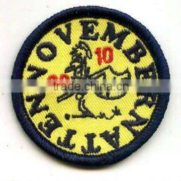 boy scout embroidery cartoon patch