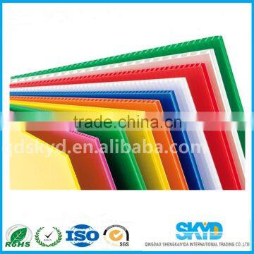 clear PP corrugated plastic roofing sheets plastic