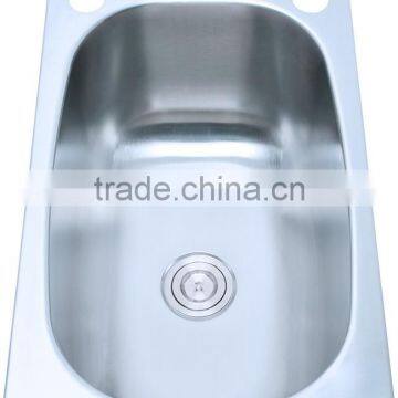 Australia Holes drop in 304 Stainless Steel 30L Laundry Sinks & Tubs