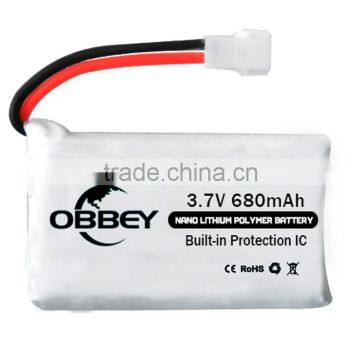 3.7v Mini Rechargeable Lithium Polymer Battery for Walkera Genius Cp photo-3