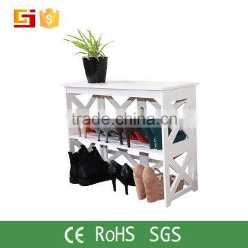 2 Tiers Shoe Rack Storage Organiser many Pairs Shoes Storage Shelf Stand Holder