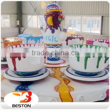 Alibaba Amusement Manufacturers Hot Sale Rotatry Tea Cup Rides for Sale