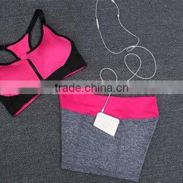 custom girls running wear running bra