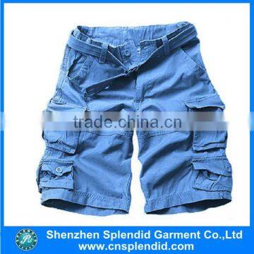 men's clothing wholesale boys fashion bohemian 6 pocket cargo shorts