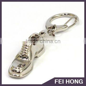 Wholesale OEM high qulaity zinc alloy shoes 3D keychain