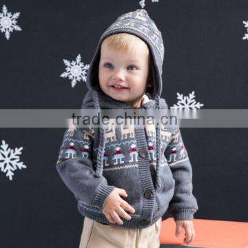 DB1435 dave bella 2014 winter girls sweater infant clothes children cardigan kids sweater clothes baby outwear girl cardigan