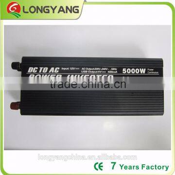 5000 watt 12v 220v power inverter with usb charge