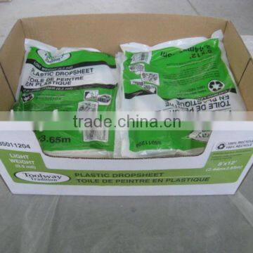 CHINA PE Floor Covering Roll Dust Sheet photo-3