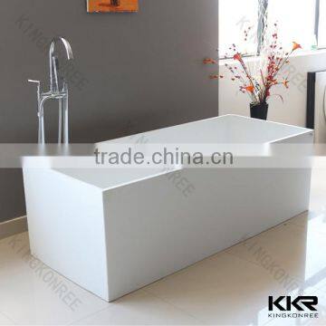 large square modern stone freestanding bathts