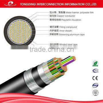 HYAT23 buried armored communication cable/ underground cable