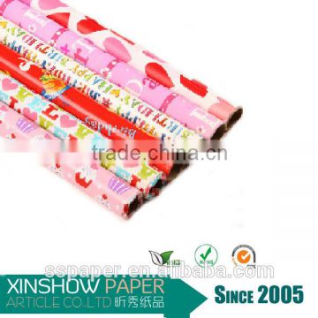 wholesale beautiful gift wrapping paper factory