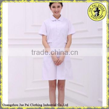 Women white medical staff uniforms dress