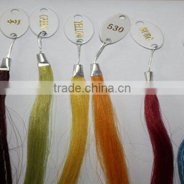 100%human hair color ring l- 6inch