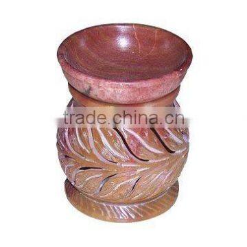 Soap stone Incense Oil Burner ~ Aroma Diffuser ~ Aroma Lamp ~ Air Freshener Oil Burners~ Oil Lamps