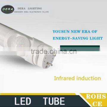 2016 t8 Led Tube Led Sensor Tube Light T8 1200mm 4ft 18W PIR Led Infrared Motion photo-2