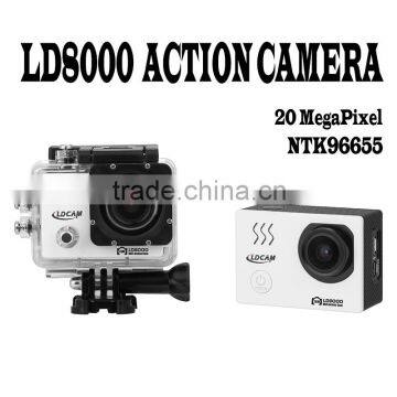 action camera SJ8000 waterproof 170 degree wide angle lens out door action DV