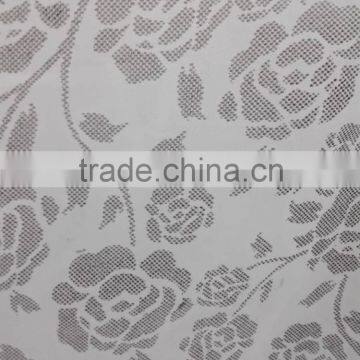 garments material poly rubber patch fabric disu technics made in china