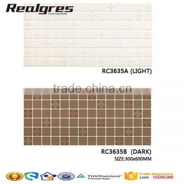 300x600 ceramic tile for kitchen room and bathroom wall