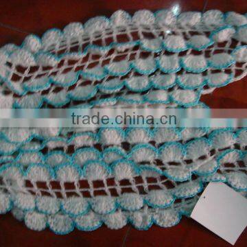 Handmade pretty hollow crochet Knitted Scarf