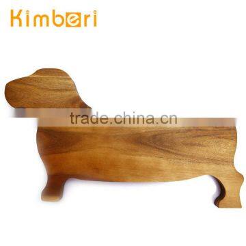 Pass FDA, LFGB, SGS cute dog shaped FDA, LFGB, SGS chopping board