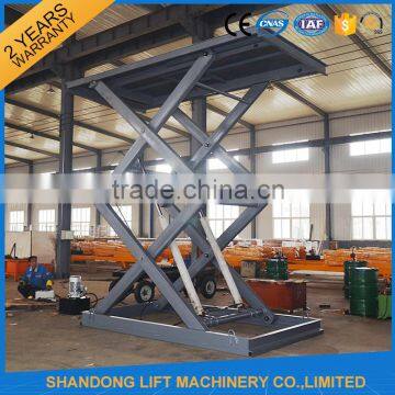 Hydraulic Mechanical Inground Big Scissors Car Lift photo-2