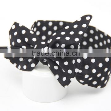 Baby Headband 2016 Bow Headband Dot Hairband photo-5