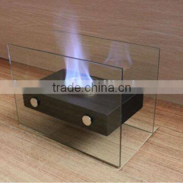 ethanol fireplace mantel