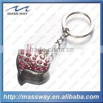 Customized Engraved Romantic Moon and Star Shape Metal Key Chain photo-6