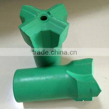 H25 45mm H-Thread Steel Cross Type Rock Bit